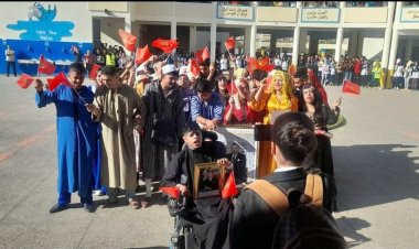 للإبداع عنوان: لمدة ساعة داخل أسوار المؤسسة وبانخراط الجميع في نظام وانتظام، ثانوية ابن عربي التأهيلية بفاس تنظم نسخة مصغرة للمسيرة خضراء