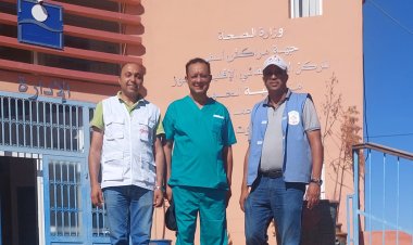بعد 24 ساعة من وقوع الزلزال، جمعية الأمل لمرضى السكري بالمغرب تشد الرحال نحو المستشفى الإقليمي محمد السادس بتحناوت لتقديم الخدمات الطبية وشبه الطبية لضحايا الهزة الأرضية