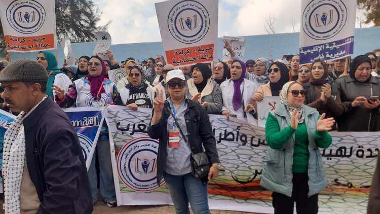 نضال بنون النسوة: الأستاذة دنيا الودود من مديرية فاس نموذجا