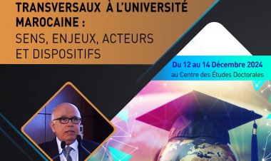 En hommage au Pr Hassan Smili Penser les enseignements transversaux à l’Université marocaine Sens enjeux et dispositifs