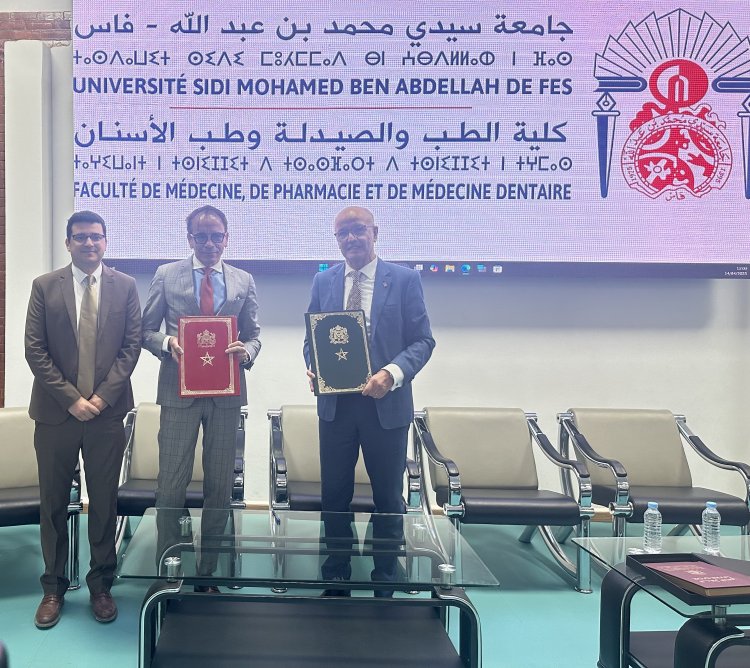 Médecine 4 . 0 : L’USMBA et Long Island University scellent une alliance pionnière pour la santé du futur