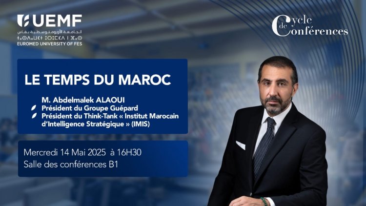 Abdelmalek ALAOUI à l'UEMF : une plongée stratégique dans l'intelligence marocaine