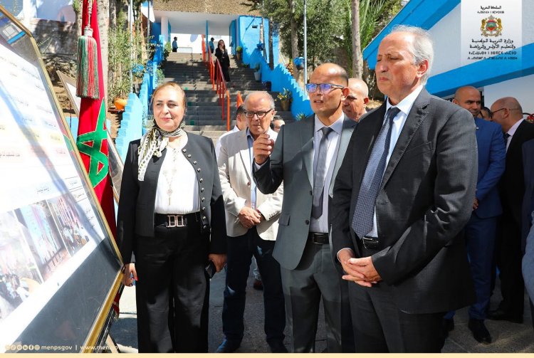 Rentrée scolaire 2025-2026 : le ministre en immersion dans les classes de Tanger-Tétouan-Al Hoceima