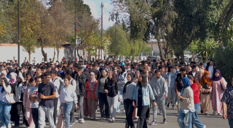 طلبة أوطم بالمركب الجامعي ظهر المهراز بفاس.. صبر النضج ونداء العدالة